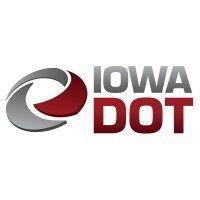 iowa department of transportation logo image