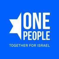 one people - together for israel logo image