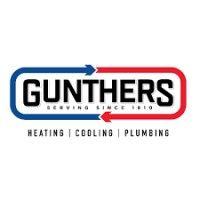 gunthers heating|cooling|plumbing logo image