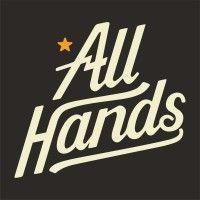 all hands craft cocktails logo image