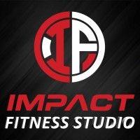 impact fitness studio logo image