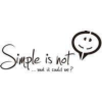 simple is not... logo image