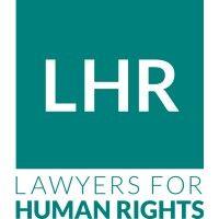 lawyers for human rights logo image