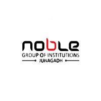 noble university, junagadh logo image