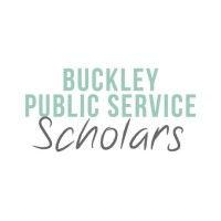 buckley public service scholars logo image