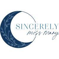 sincerely miss mary logo image