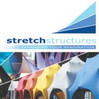 stretch marquees & fabric structures logo image