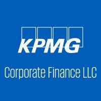 kpmg corporate finance llc logo image