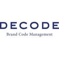 decode marketing logo image