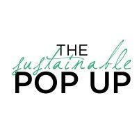 the sustainable pop up logo image