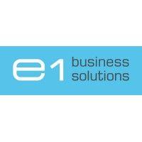 e1 business solutions gmbh logo image