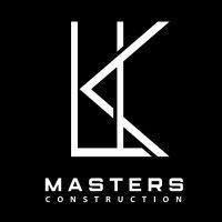 k l masters construction company logo image