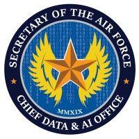 department of the air force chief data and ai office logo image