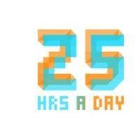 25 hours a day -  content and innovation logo image