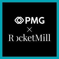 rocketmill (now pmg) logo image