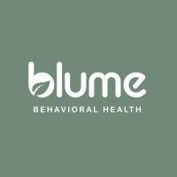 blume behavioral health logo image