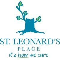 st. leonard's place peel logo image