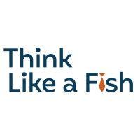 think like a fish logo image