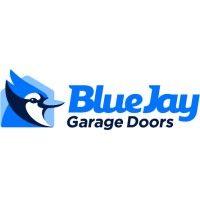 blue jay garage doors logo image