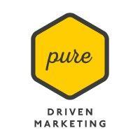 pure driven marketing logo image