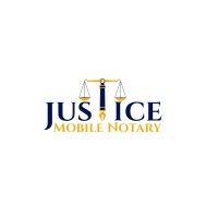 justice mobile notary logo image