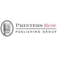 printers row publishing group logo image