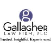 the gallagher law firm logo image