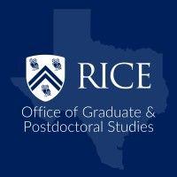 rice university graduate and postdoctoral studies logo image