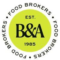 b&a food sales logo image