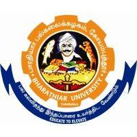 bharathiar university logo image