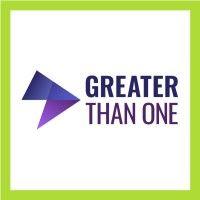 greater than one logo image