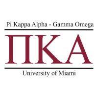 pi kappa alpha - gamma omega chapter logo image