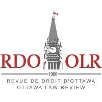 revue de droit d'ottawa | ottawa law review