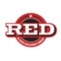 red distribution logo image