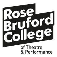 rose bruford college of theatre and performance logo image