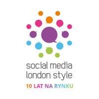 social media london style logo image