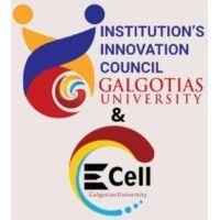 institution's innovation council, galgotias university logo image