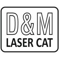 d&m laser cat logo image