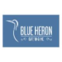 blue heron catering logo image