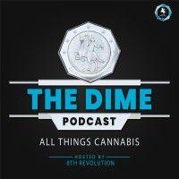 the dime podcast logo image