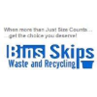 bins skips waste and recycling logo image