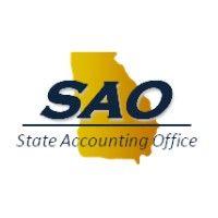 ga state accounting office logo image