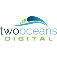 two oceans digital logo image