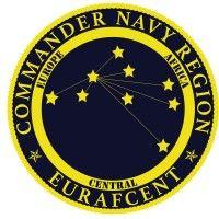 navy region europe, africa, central logo image