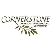 cornerstone physical therapy, inc. & wellness logo image