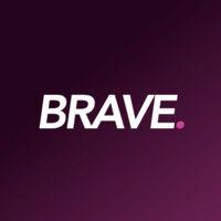 brave. marketing logo image