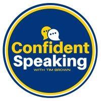 confident speaking with tim brown logo image