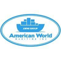 american world maritime logo image