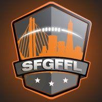 san francisco gay flag football league logo image