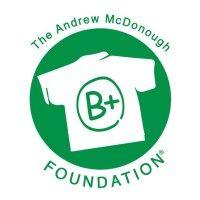 the andrew mcdonough b+ foundation logo image